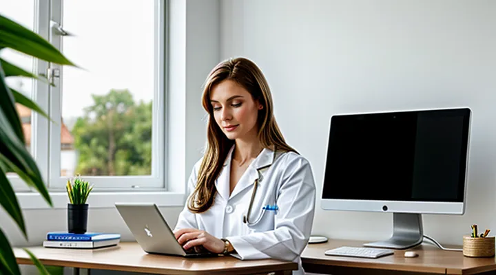 Аккредитация медицинского работника через личный кабинет Госуслуг