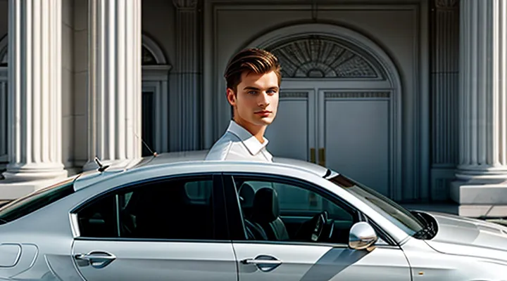 Автомобильный вход в сервис Госуслуг