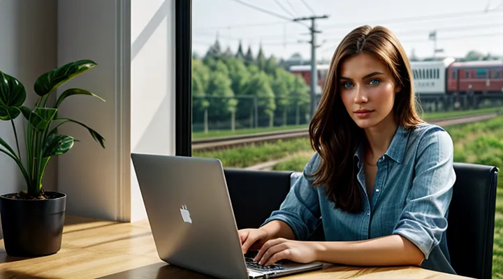 Авторизация на сайте РЖД через портал Госуслуги