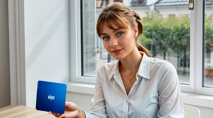 Банковские карты в системе Госуслуг