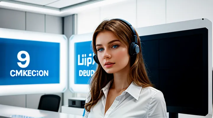 Бесплатный номер горячей линии Госуслуг