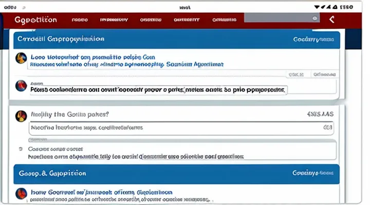 Что означает название направления или конкурсной группы в личном кабинете Госуслуг
