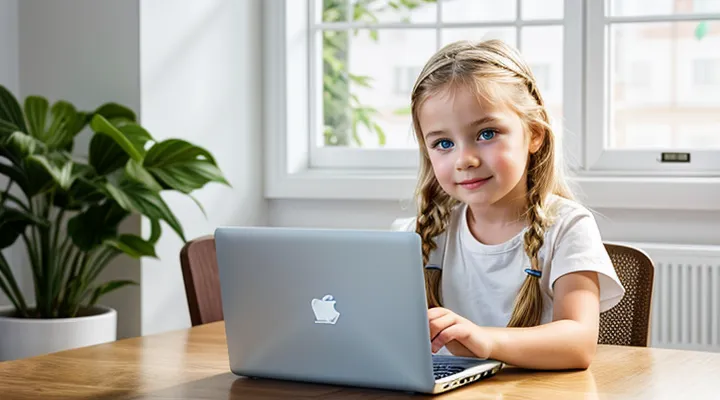 Что такое карточка ребёнка на портале Госуслуги