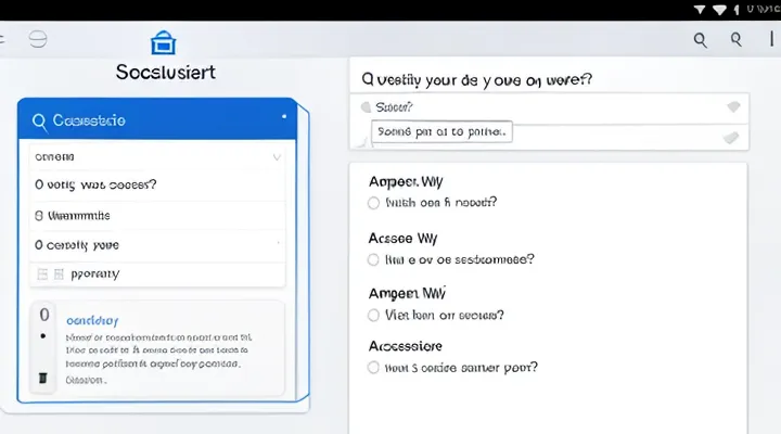 Что такое контрольный вопрос в системе Госуслуги