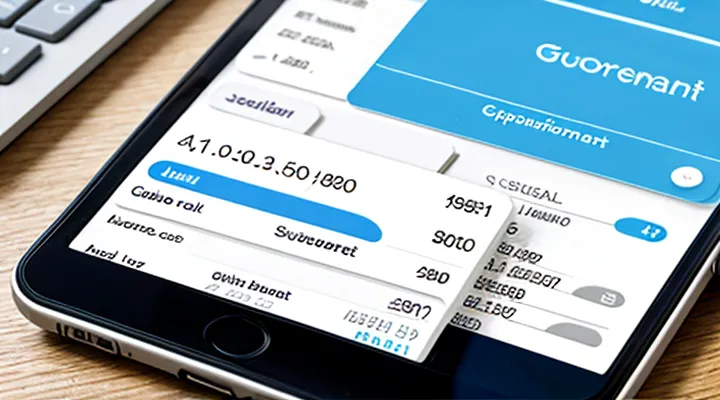 Что такое номер счета заявителя в системе Госуслуги