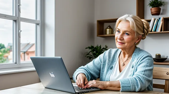 Что такое стаж, учитываемый при назначении пенсии, в портале Госуслуги
