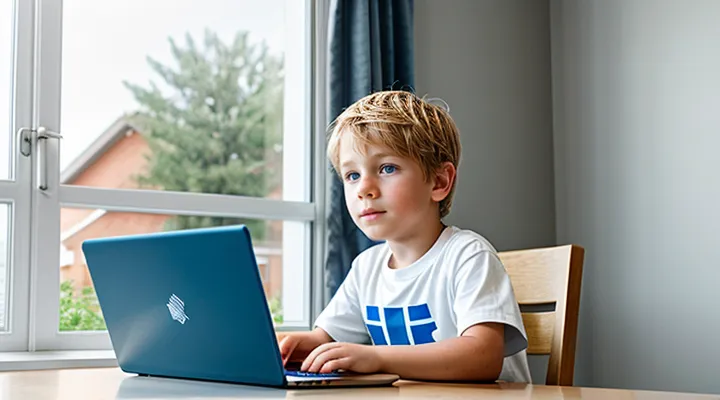 Что такое учётная запись ребёнка в портале Госуслуг