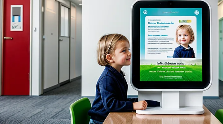 Дошкольное образование в системе Госуслуг