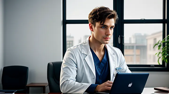 Доступ к личному кабинету медицинского работника НМО через портал Госуслуги