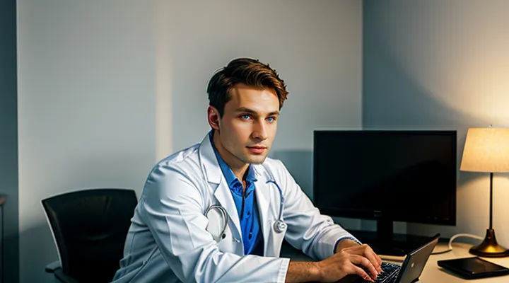 Доступ к личному кабинету медработника ФАЦ через портал Госуслуги