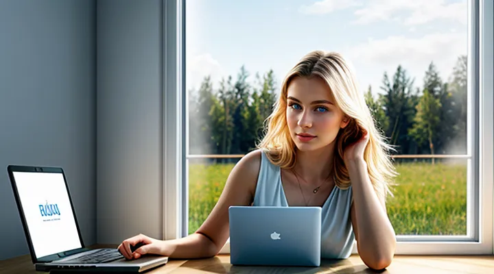 Доступ к личному кабинету налогоплательщика‑физического лица через портал Госуслуг