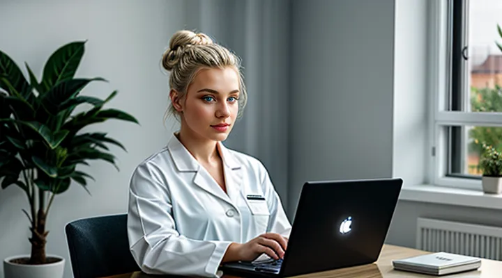 Доступ к личному кабинету в системе непрерывного медицинского образования через Госуслуги