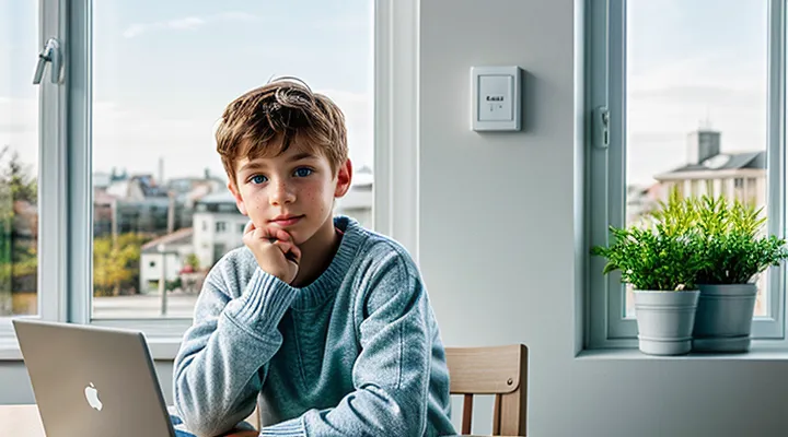 Доступ ребёнка к электронному дневнику через Госуслуги