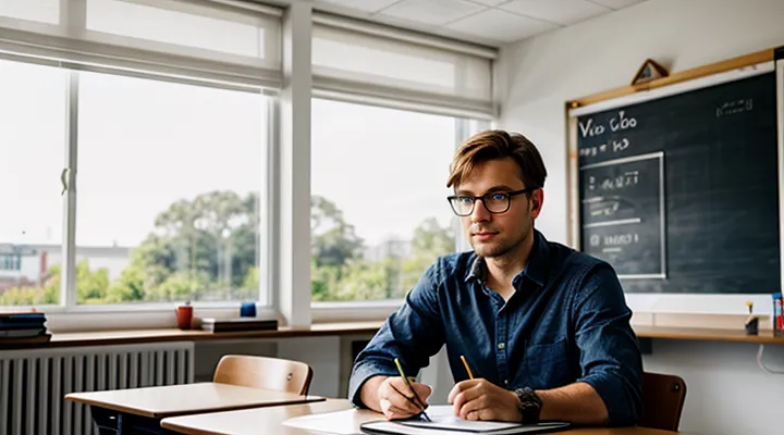 Доступ учителя к электронному журналу через портал Госуслуг