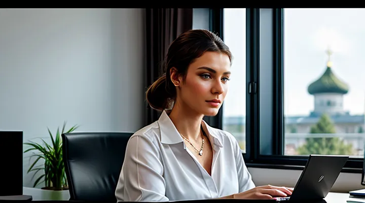 Электронная сдача отчета ЕФС‑1 через портал Госуслуг