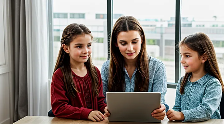 Электронное удостоверение многодетной семьи через Госуслуги