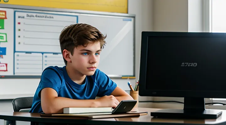 Электронный дневник школьника № 26 в системе Госуслуг