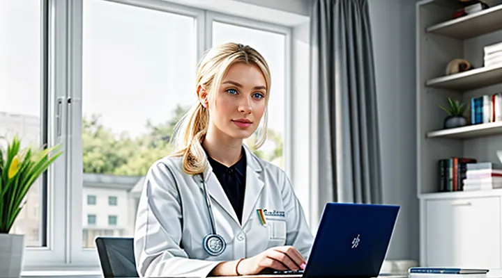 ФРМР: вход в личный кабинет медработника через Госуслуги