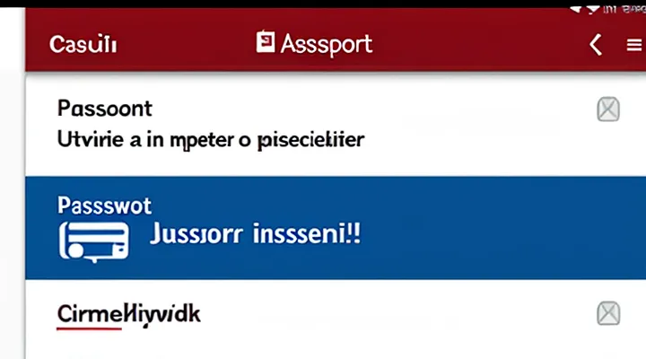 Где найти информацию о паспорте на Госуслугах
