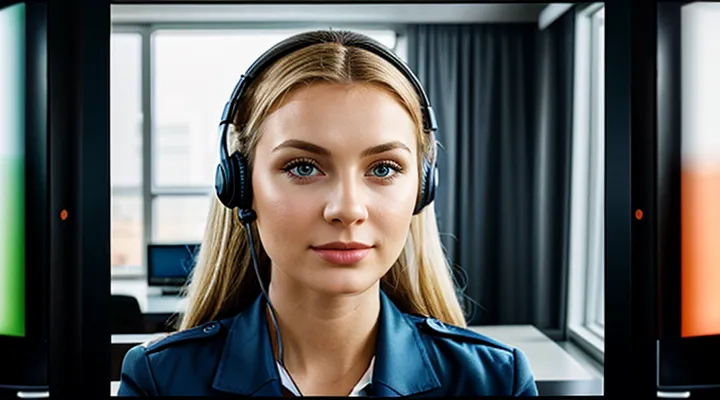 Горячая линия оператора Госуслуг