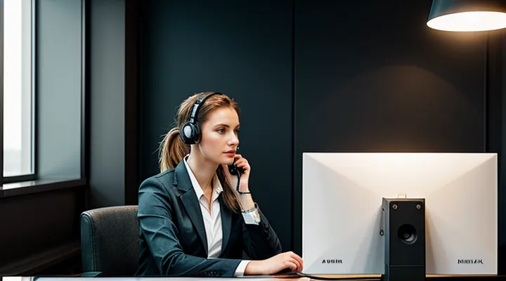 Горячая линия поддержки в Госуслугах