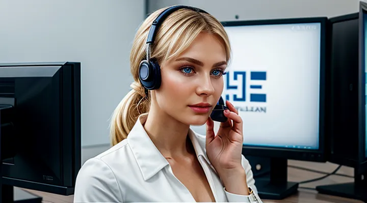 Горячая телефонная служба поддержки Госуслуг