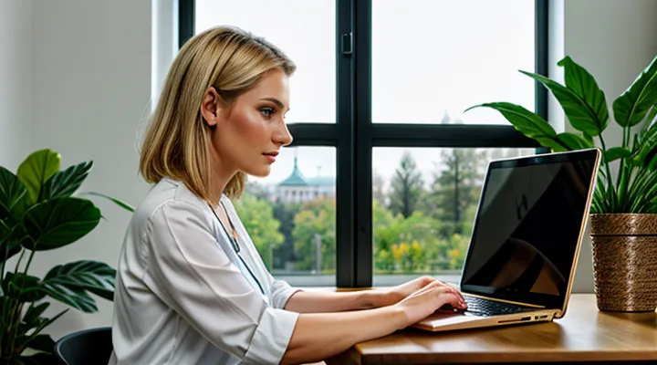 Госуслуги: личный кабинет для получения больничного листа