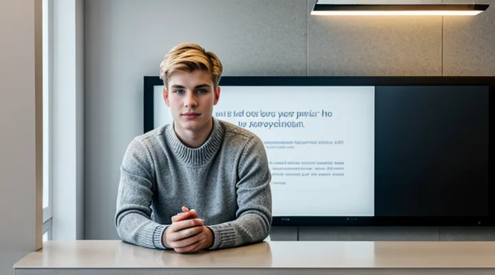 Госуслуги: признание малоимущим через сервис