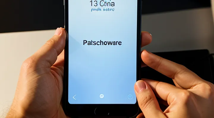 Как изменить пароль в мобильном приложении госуслуг?