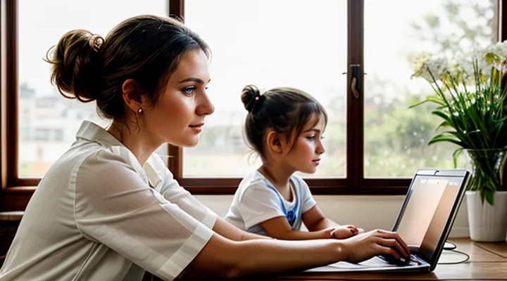 Как многодетным семьям подать заявление на получение школьной формы через портал госуслуг?