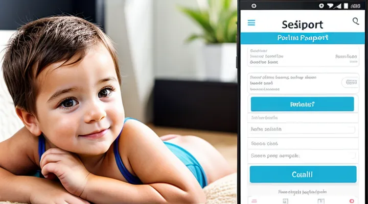 Как оформить полис для новорождённого ребёнка через портал Госуслуг