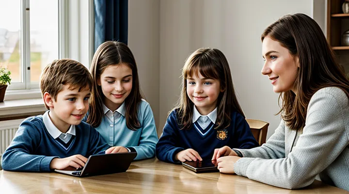 Как оформить пособие на школьную форму многодетным семьям через Госуслуги