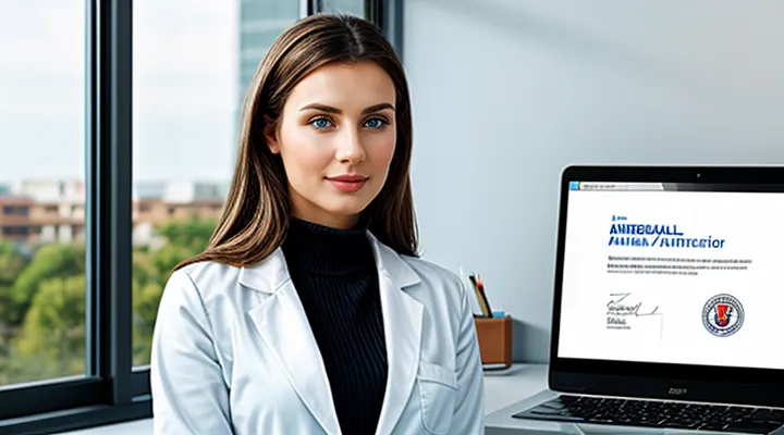 Как оформить справку об аккредитации медиков через Госуслуги