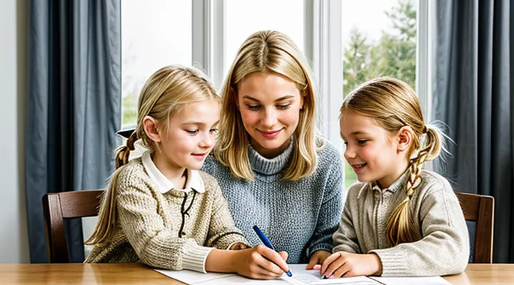 Как оформить удостоверение многодетной семьи через Госуслуги