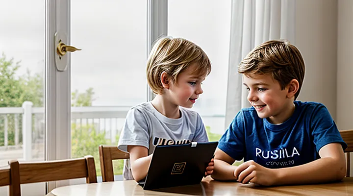 Как оформить загранпаспорт для ребенка до 14 лет через Госуслуги