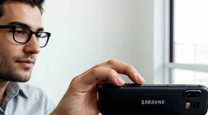 Как отключить офлайн-режим в приложении госуслуг на телефоне Samsung с Android?