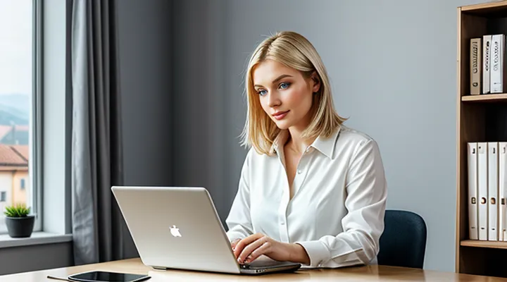 Как подать отчёт ЕФС‑1 через портал Госуслуги