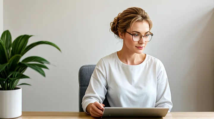 Как подать справку предпенсионера в налоговую через Госуслуги