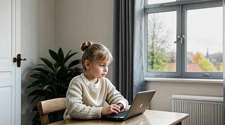 Как подать заявление о зачислении в первый класс через Госуслуги