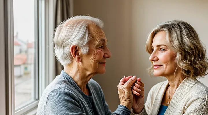 Как подать заявление по уходу за пожилым человеком через портал Госуслуг