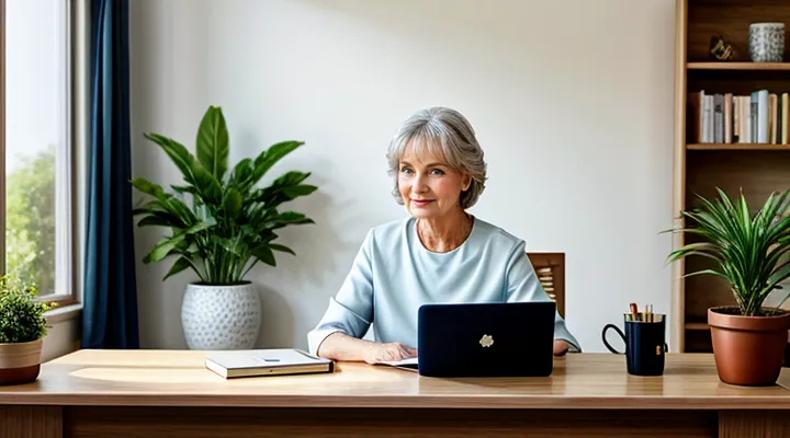 Как получить накопительную пенсию в 60 лет через Госуслуги