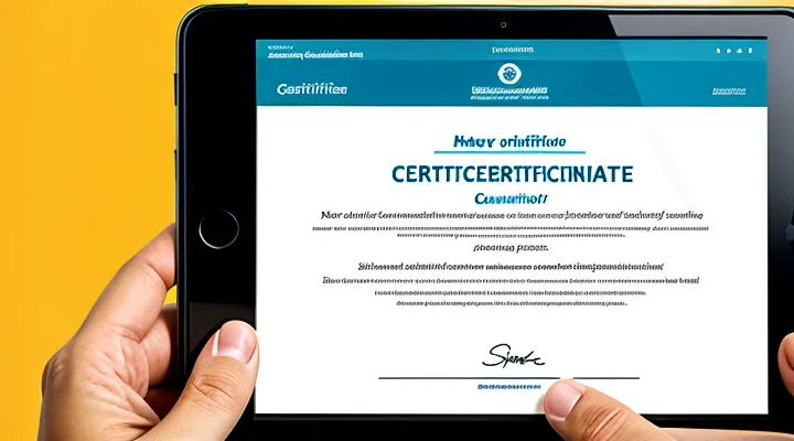 Как получить справку об отсутствии судимости через портал Госуслуг, используя мобильное устройство?