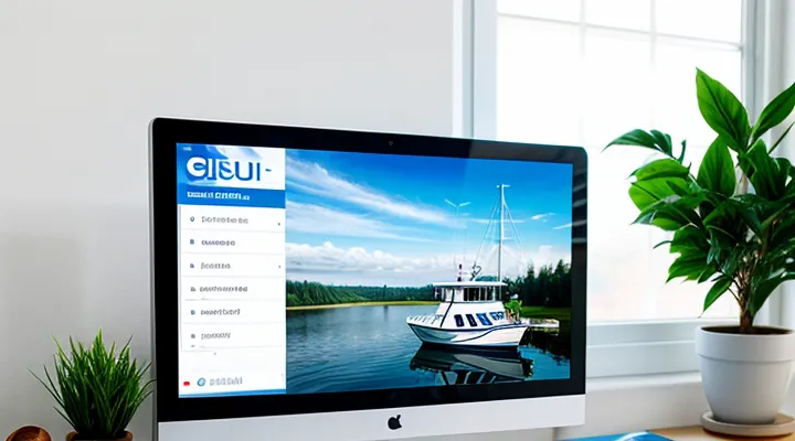 Как поставить лодку на учёт в ГИМС через портал Госуслуг