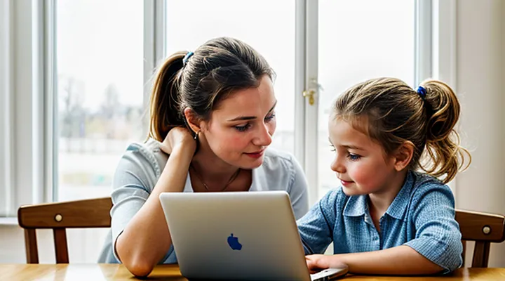 Как привязать ребенка к учетной записи родителя в Госуслугах?