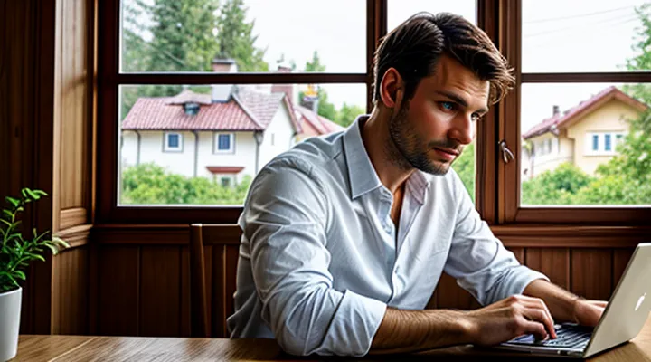 Как прописаться в доме через Госуслуги