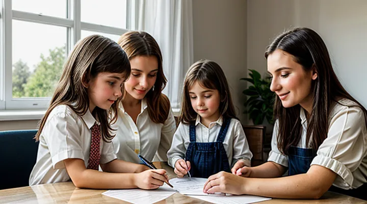 Как распечатать удостоверение многодетной семьи через Госуслуги