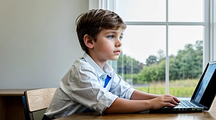 Как ребенку войти в свою учетную запись на портале Госуслуг