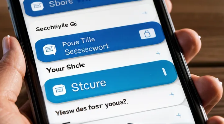 Как включить двухфакторную аутентификацию в приложении портала Госуслуг на телефоне