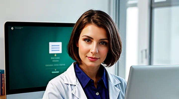 Как войти в личный кабинет медицинского работника для аккредитации через Госуслуги