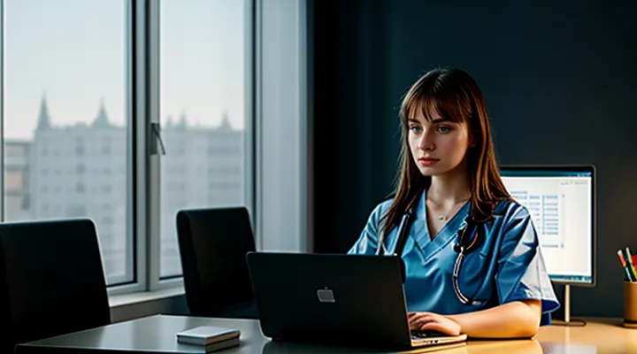 Как войти в ЛК медработника через Госуслуги